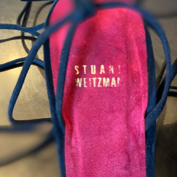 Stuart Weitzman black & red heels - Picture 3 of 11